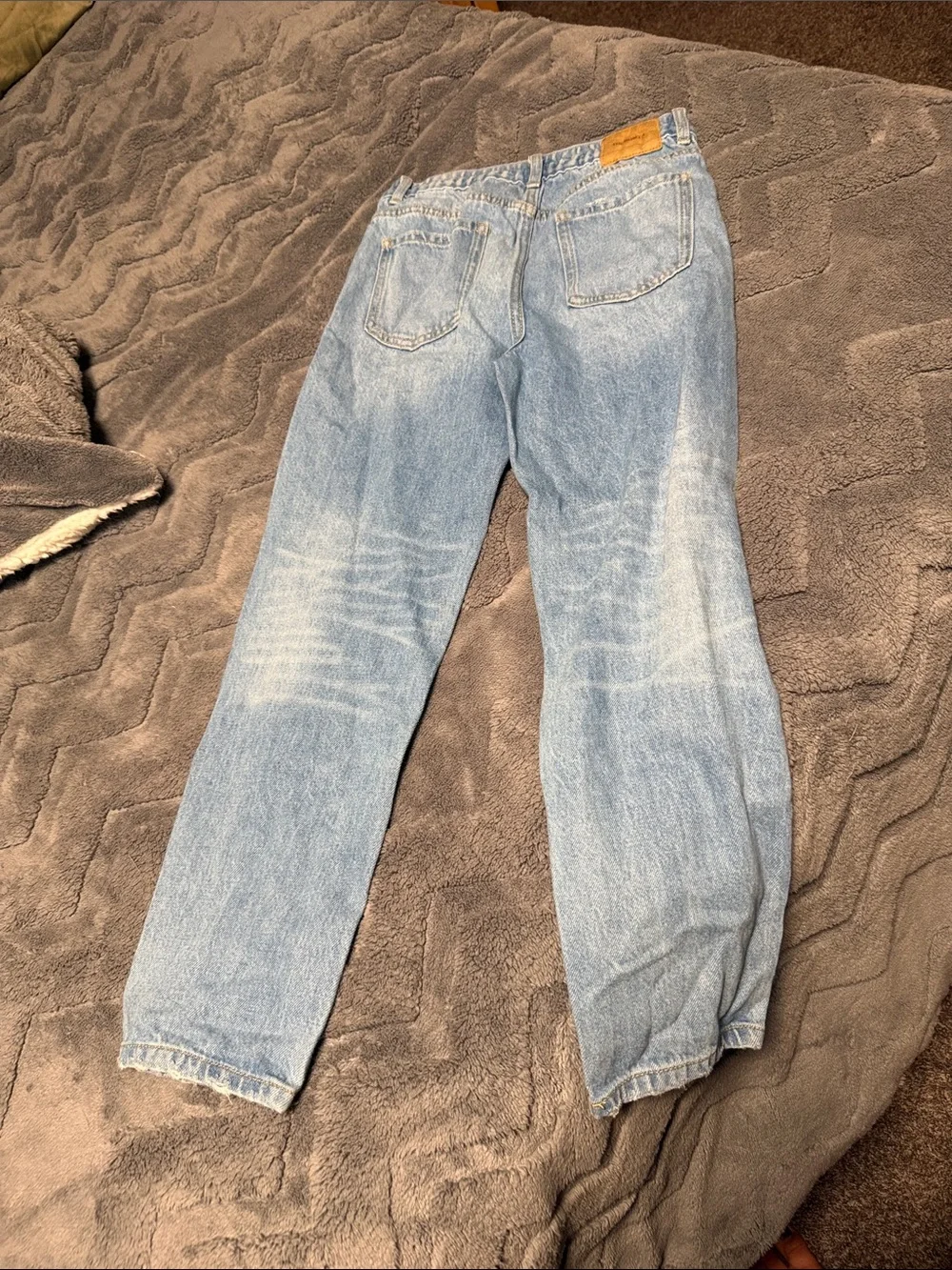 Zara Light Blue Straight Leg Kids Jeans